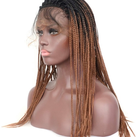 ?Kristin 18” #1B/30 Braided LaceFront WIG *NWT*? display picture 1